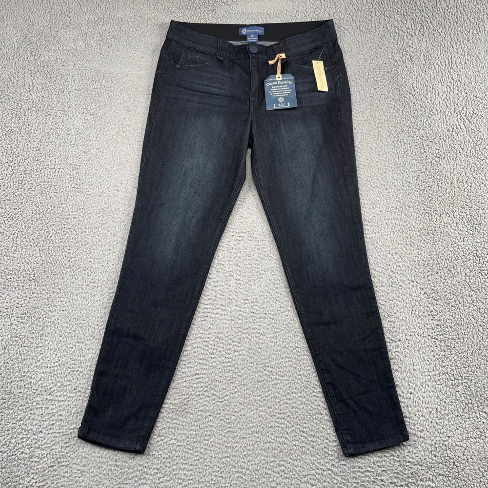 Democracy Jegging Women 14 Dark Indigo Absolution Booty Lift Curve Equality Slim